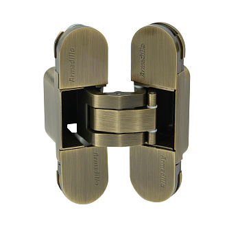 Петля скрытой установки ARMADILLO TECH U3D2000.TG AB (бронза)