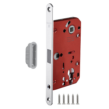 Корпус замка врезного магнитного FUARO MAGNM85C-50/BL INOX CP-8 (хром, блистер)